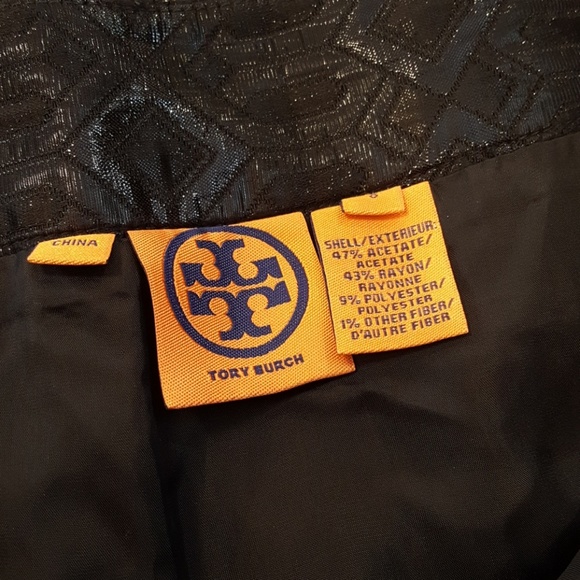 Tory Burch Skirt Black Knee length - Picture 3 of 4